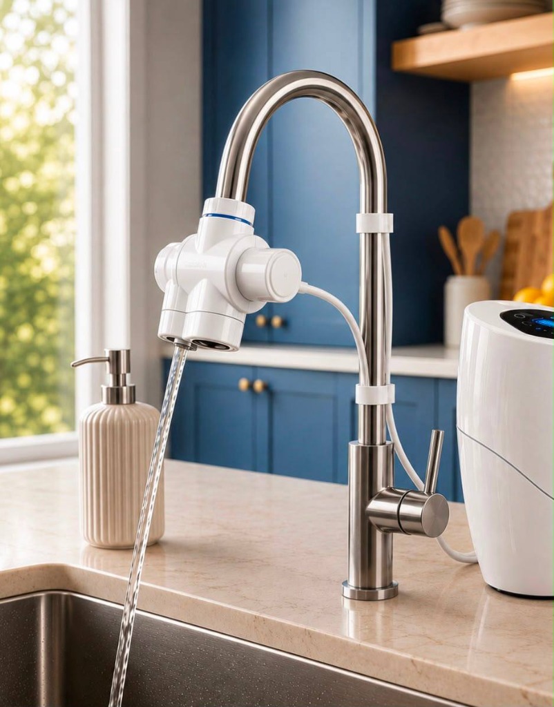 RISEZIN WATER Modern Non-Invasive Tap Filter Unit
